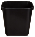 Amazon Basics 7-Gallon Rectangular Wastebasket – $15.80