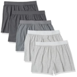 Amazon Essentials Cotton Jersey Boxers 5-Pack for $13.43