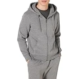 Amazon Essentials Men’s Full-Zip Fleece Hoodie Sweatshirt for $13.07