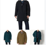Men’s Modern Oversized Fit Jackets for $21.99