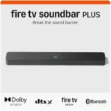 Open Box Amazon Fire TV Soundbar Plus 3.1-Channel with Dolby Atmos for $89.99