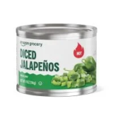 Amazon Fresh 4oz Hot Diced Jalapenos for $0.63