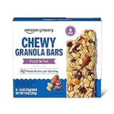 Amazon Grocery Fruit & Nut Chewy Granola Bars, 6 Count (7.4 oz) – $1.49