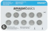10-Pack AmazonBasics CR2032 3V Lithium Coin Cell Batteries for $6.60