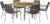 Amazonia Kingston 7-Piece Patio Dining Set with Lazy Susan for $851.56