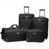 American Tourister Fieldbrook XLT Softside 4-Piece Luggage Set for $76.52