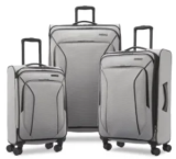 3-Piece American Tourister X-Lite Luggage Set with Spinner Wheels for $109
