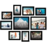 Americanflat Picture Frames Set of 10 with Shatter-Resistant Glass for $13.99