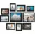 Americanflat Picture Frames Set of 10 with Shatter-Resistant Glass for $13.99