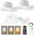 Ametheus 2000mAh Rechargeable Picture Lights (3-Pack) for $17.99