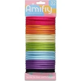 Amifiy Colorful Hair Ties – 32 Count for $1.98