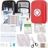 Amorning 276-Piece Emergency Travel First Aid Kit for $9.99