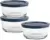 Anchor Hocking 2-Cup Round Glass Food Storage Containers Set of 3 for $6.34