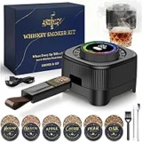 Angryicy Electric Whiskey Smoker Kit with 6 Wood Chip Flavors for $16.99