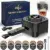 Angryicy Electric Whiskey Smoker Kit with 6 Wood Chip Flavors for $16.99
