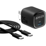 Anker 25W USB-C Charger Block with Cable for $9.99 – Prime Exclusive
