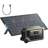 Anker SOLIX F3000 Portable Power Station with 400W Solar Panel for $1499.99