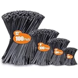 400 Count Anoson UV Resistant Cable Zip Ties – Assorted Sizes for $5.99