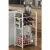 Ansionsol 3-Tier Freestanding Wine Rack with Wood Top for $16.99
