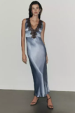 Anthropologie Lace V-Neck Midi Slip Dress for $71.97