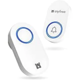 Battery-Free Electro-Magnetic Induction Wireless Doorbell Set for $8.49