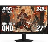 AOC Q27G41ZE 27-inch QHD IPS Gaming Monitor for $144.99