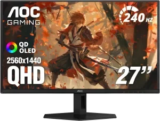 AOC Q27GAZD 27″ 2560×1440 240Hz OLED Gaming Monitor – $340