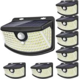 Aootek Solar Motion Sensor Lights (8-Pack) Now $24.49