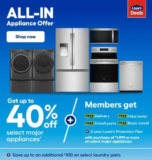 Lowes Appliance Savings Event: Deals on Select Appliances