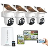 ARCCTV Solar Battery Powered Wireless Security Camera System – $167.99