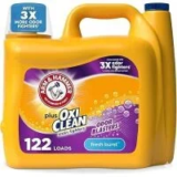Arm & Hammer Plus OxiClean Liquid Laundry Detergent 158.6 Fl oz for $10.48