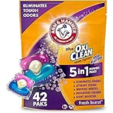 42-Count Arm & Hammer Plus OxiClean Power Paks for $5.66