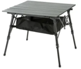 ARROWHEAD OUTDOOR 39″ Aluminum Folding Camp Roll Up Table for $38