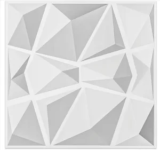12-Pack Art3d 19.7″ x 19.7″ Plastic 3D Wall Panels for $20 $22