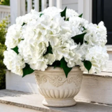 Set of 4 Artificial Hydrangea Flowers for $10.50