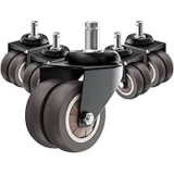 Ashgoob 2-Inch Office Chair Wheels Set of 5 for $13.39
