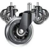 Ashgoob TR01 Office Chair Wheels (5-Pack) Now $11.99