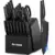 Astercook 21-Piece Kitchen Knife Set with Block and Sharpener for $47.47