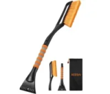 Astroai 27″ 2-in-1 Car Windshield Snow Brush & Ice Scrapers for $9.94