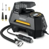 AstroAI AIRUN H1 12V Tire Inflator with 9.8ft Cord for $16.99