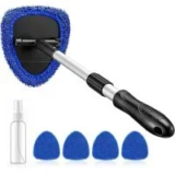 AstroAI Pivoting Car Windshield Cleaner Kit for $9.29 with Microfiber Pads
