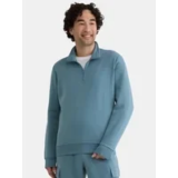 Athletic Works Men’s Active Fleece Quarter Zip Sweatshirt for $7.09