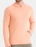 Athletic Works Men’s Tri Blend Long Sleeve T-Shirt Hoodie for $6.33
