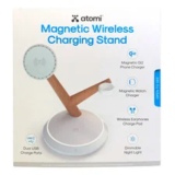 Atomi Qi2 Magnetic Wireless Charging Stand for Phone, Watch, and Earbuds – Now $24.99