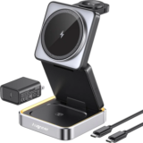 Augnner 3-in-1 25W Foldable Magnetic Wireless Charger – $35.99