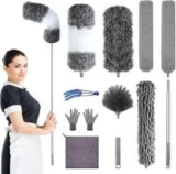 Aultong 100″ Extendable Microfiber Feather Duster (12-Pack) for $11.99