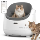 Automatic Self-Cleaning Litter Box 100L with App – Now $124.99