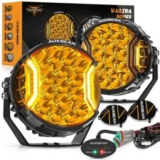 AUXBEAM 7-Inch 226W Side Shooter LED Work Driving Light Pods for $237.99