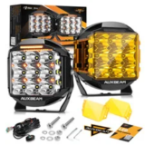 AUXBEAM 7″ 228W Round LED Work Light – $212.49