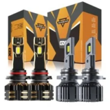 AUXBEAM 9005 9006 Canbus LED Headlight Bulb Kit – 6500K White for $149.99